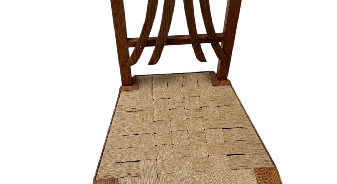 Chambre D'Artisan Chair by Gustave Serrurier-Bovy, 1895